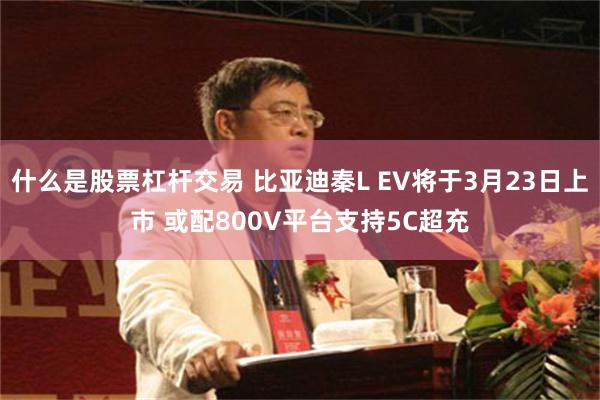 什么是股票杠杆交易 比亚迪秦L EV将于3月23日上市 或配800V平台支持5C超充