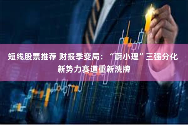 短线股票推荐 财报季变局:“蔚小理”三强分化 新势力赛道重新洗牌